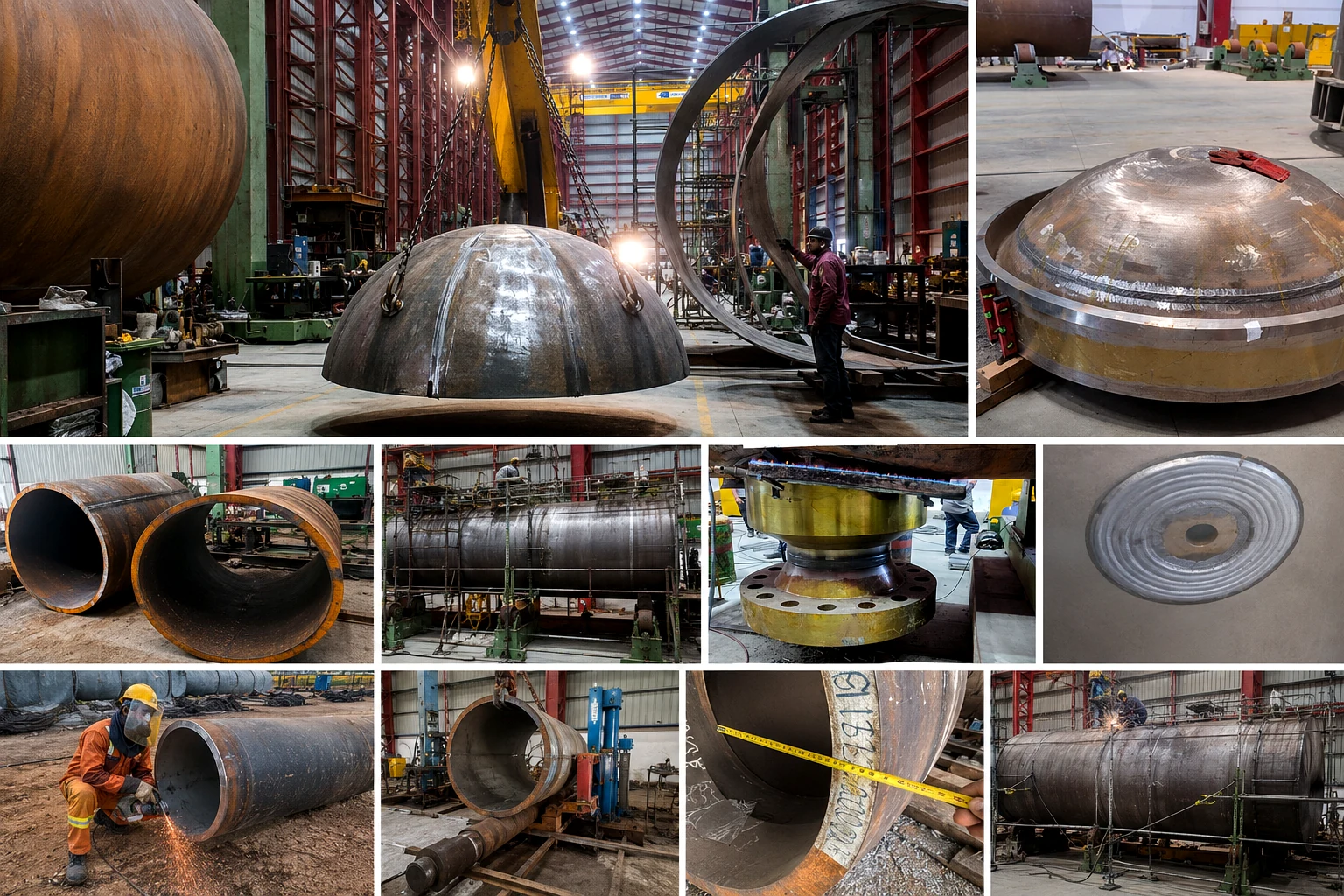 HP nitrogen buffer vessel fabrication at Kheda